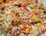 Foto del paso 17 de la receta: Ensalada de pasta con atún y huevo