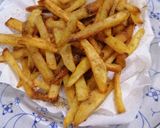 A picture of step 3 of Crispy fries.