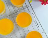 Foto langkah ke 9 dari resep Puding Sutra Toping Sirup Jeruk (5 bahan, 136 kalori percup).