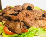 Hình bước làm 3 của món Beefsteak thịt trừu