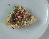 A picture of step 7 of Sandwich Masala Papad.