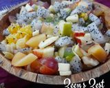 A picture of step 4 of Monsoon Fruit Cocktail Salad.