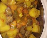A picture of step 8 of Vegetable Potato Soup.