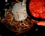 A picture of step 4 of Spring noodles dosa.