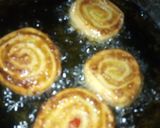 A picture of step 9 of Sweet potato pinwheel with tea.
