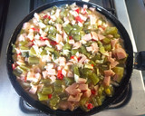 Foto del paso 3 de la receta: Tortilla de pencas de acelga y jamón