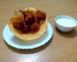 A picture of step 6 of Vegan Falafel.