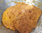 Foto del paso 1 de la receta: Albóndigas de pavo al curry (vapor)