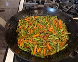 A picture of step 6 of Stir Fry Green Bean Carrots and Ground Beef (With Gochujang Paste).