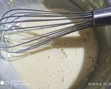 A picture of step 2 of Panko fried prawn butterfly.