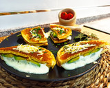 Foto del paso 6 de la receta: Quesadillas de garbanzos 🍴🥟 (apta para veganos 🌱)