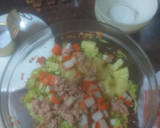Foto del paso 3 de la receta: Ensalada caribeña con salsa rosa