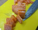 Foto del paso 2 de la receta: Tartar de salmón con aguacate