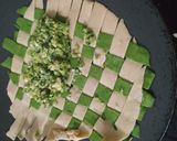 A picture of step 10 of Green veggies stuffed chatai paratha.