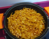 Foto del paso 3 de la receta: Repollo con pavo cocido al brandy(Col)