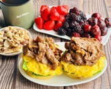 燒肉滿福堡的食譜步驟6照片