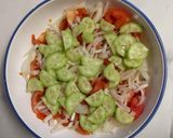 Foto do passo 4 de Salada de tomate e pimento assado