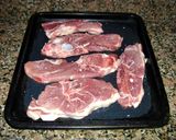 Foto del paso 2 de la receta: Cerdo al chimichurri con mostaza