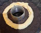 Foto langkah ke 5 dari resep Bolu Kukus Ketan Hitam Keju Lumer.