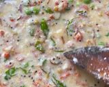 A picture of step 6 of Dahi Upma.