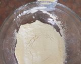 Foto langkah ke 1 dari resep Pizza dua bahan (tanpa proofing).