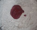 A picture of step 7 of Beetroot Paneer Roll.
