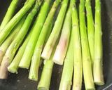 Une image de l'étape 1 de Tarte asperges, fromage à raclette.