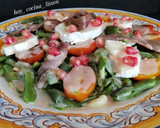 Foto del paso 9 de la receta: Ensalada de judías verdes con anchoas y vinagreta de granada