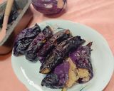 Foto del passaggio 5 della ricetta Involtini di cavolo viola e quinoa