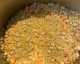 A picture of step 3 of Proso millet mini dosa.
