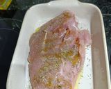 Foto del paso 2 de la receta: Pechuga de Pavo Mechada con Jamón y Hierbas Aromáticas