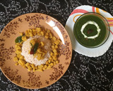 பாலக்கீரை மசியல் வித் சேனைக்கிழங்கு பொரியல்/ வறுவல் ரெசிபி ஸ்டேப் 9 புகைப்படம்