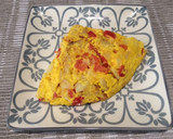 Foto del paso 5 de la receta: Tortilla española con pimiento rojo sin sal 🇪🇸