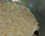 A picture of step 2 of Lemon rice.