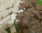 Foto langkah ke 1 dari resep Oseng Mercon Daging Sapi dan Tahu Cina.