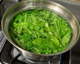 菠菜燒鮮菇的食譜步驟2照片