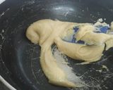 A picture of step 2 of Chocolate kaju roll.