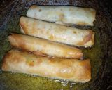 A picture of step 15 of Chicken Spring Roll.