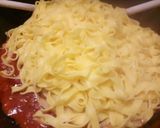 A picture of step 3 of Tagliatelle al ragú di salsiccia 🎄.