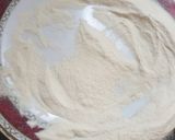 A picture of step 5 of Ricechapati#flourchallenge.