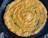 A picture of step 3 of High Protein Masala Wrap / Crepe.