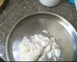 A picture of step 2 of Tasty Rasagulla used by leftover Rice.