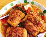 Hình bước làm 3 của món Đậu hũ nhồi thịt
