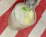 A picture of step 3 of Lemon Soda.