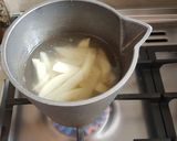 Foto del paso 1 de la receta: Revuelto de papas y morrones, con huevo