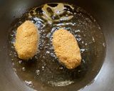 A picture of step 4 of Soyabean Muithya.