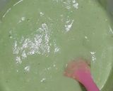 Foto langkah ke 4 dari resep Japanese Souffle Pancake (pandan).