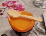 Foto del paso 1 de la receta Crema de naranja con cuchara de chocolate