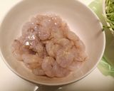 ［電子鍋］豌豆嬰炒蝦仁的食譜步驟1照片
