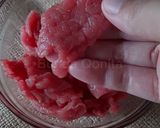 Foto langkah ke 1 dari resep Tumis Daging Kurban 2 Menit.